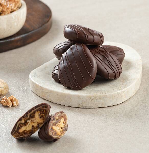 Bitter Çikolata Kaplı İncir Cevizli - 1