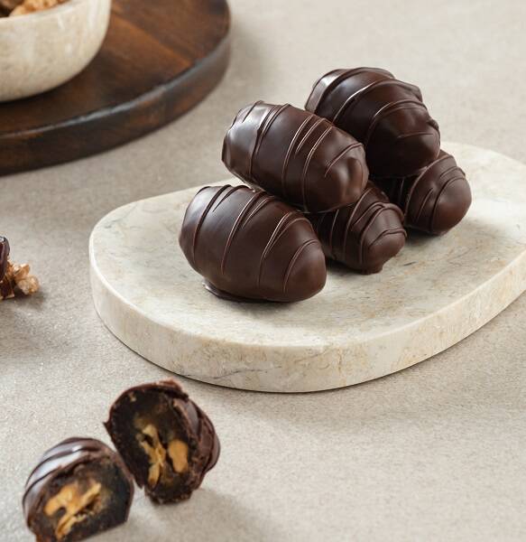 Bitter Çikolata Kaplı Kudüs Hurması Cevizli - 1