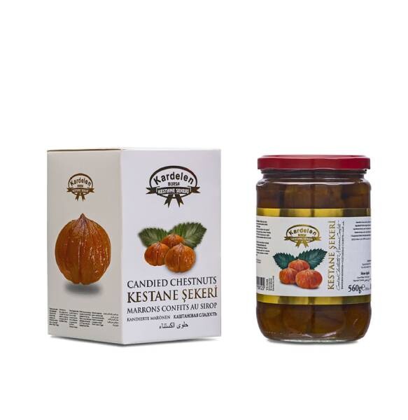 Kestane Şekeri Kavanoz 800 gr - 