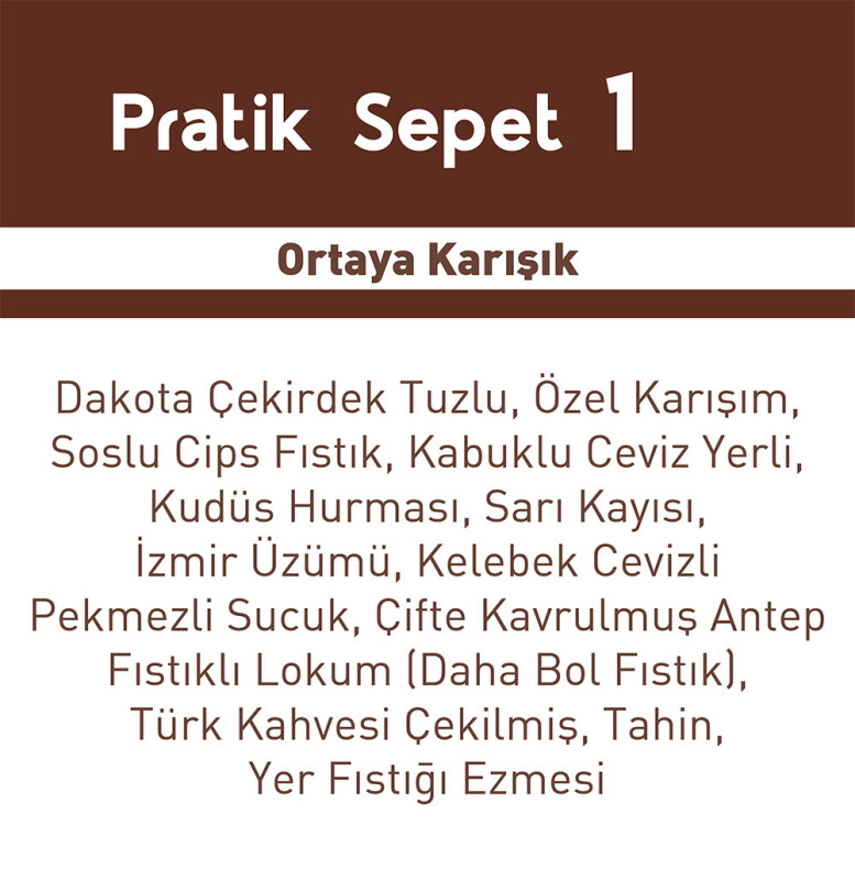 Pratik Sepet 1 - S14 - 