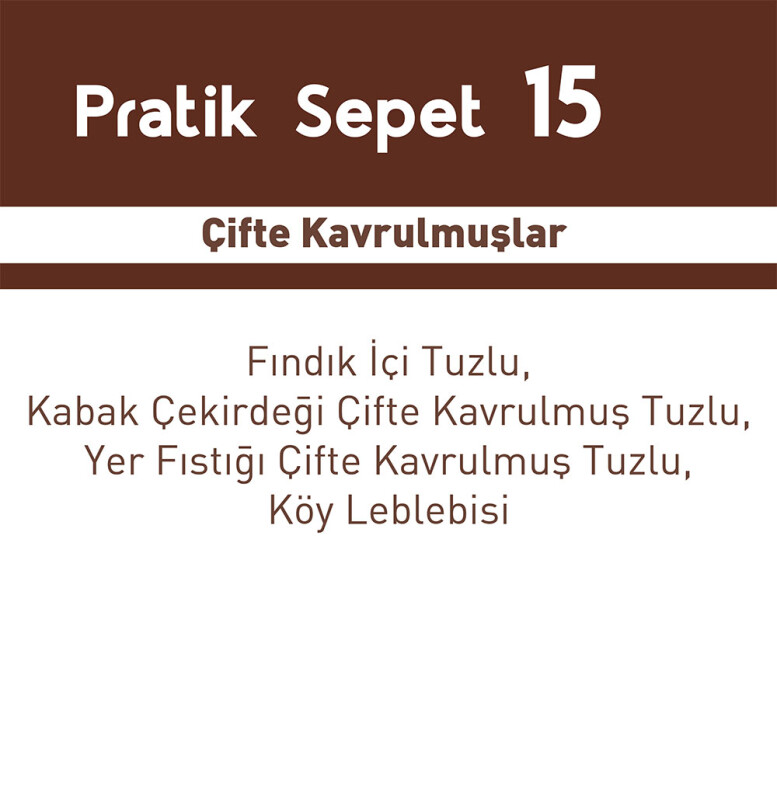 Pratik Sepet 15 - S4 - 