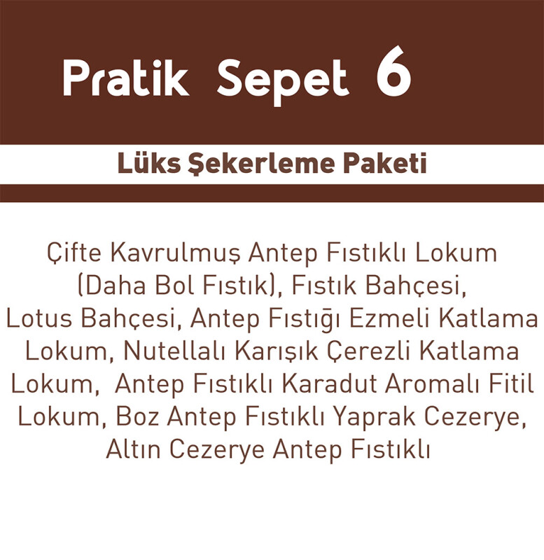 Pratik Sepet 6 - S8 - 