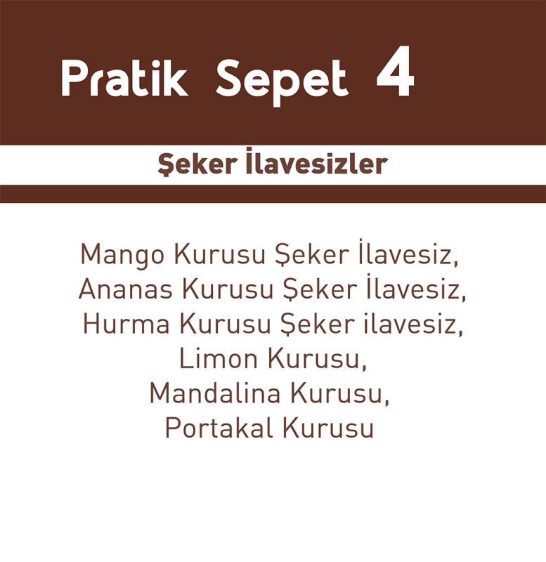 Pratik Sepet 4 - S6 - 