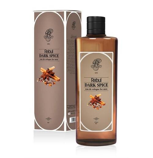 Rebul Dark Spice 250 ml Kolonya Cam Şişe - 1
