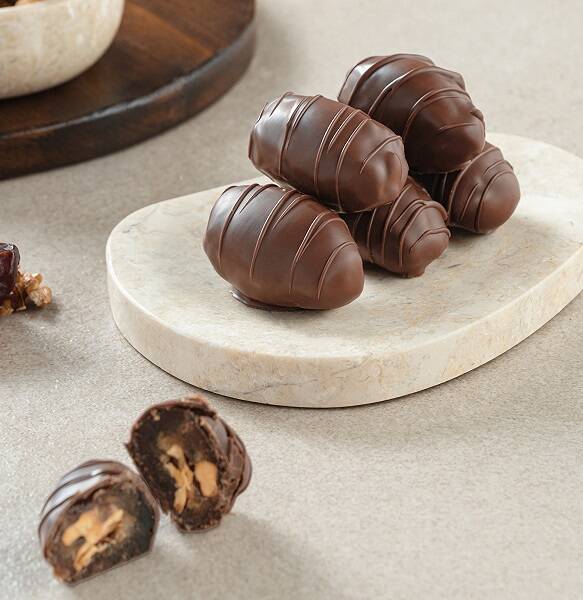 Sütlü Çikolata Kaplı Kudüs Hurması Cevizli - 1